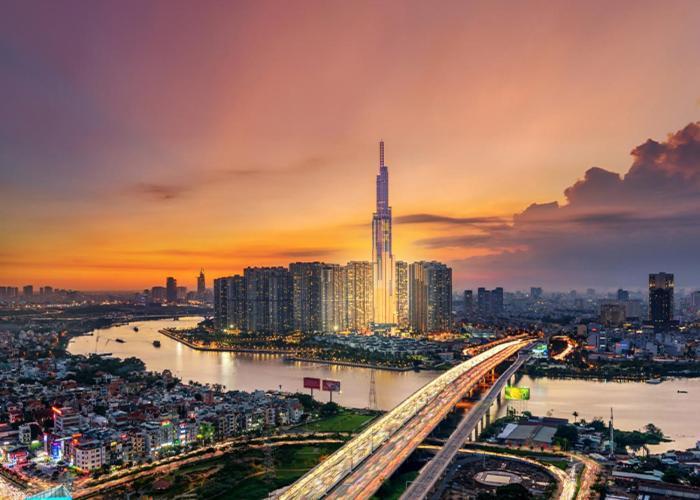 Penthouse 86 - Pool Private - In The Heart Hcm Apartment Bandar Ho Chi Minh Luaran gambar